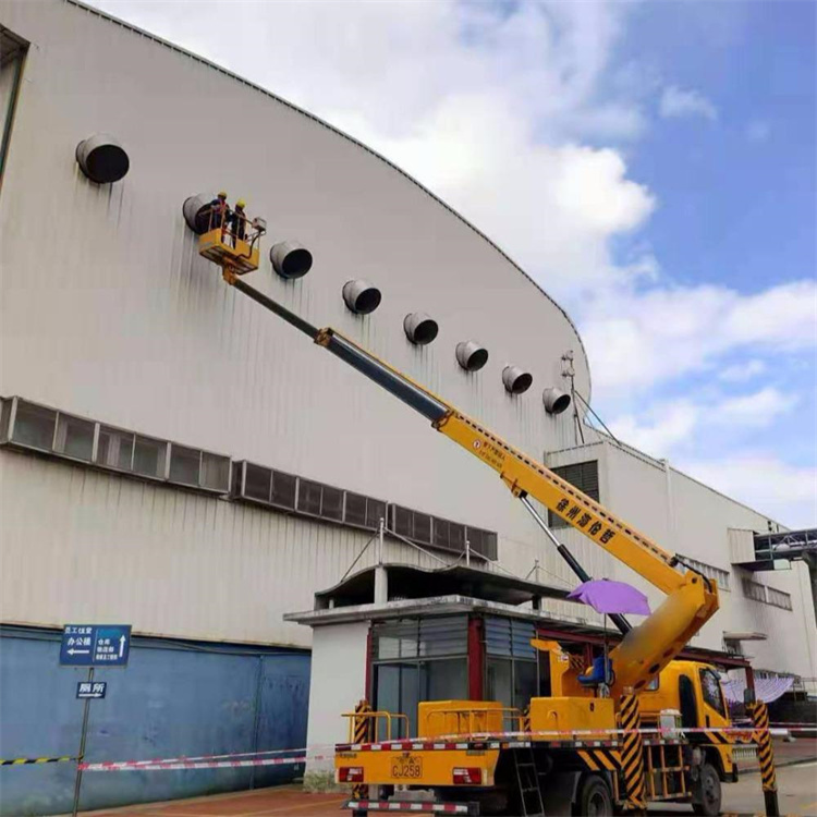 龙门高空作业车出租服务：专业广告牌安装解决方案